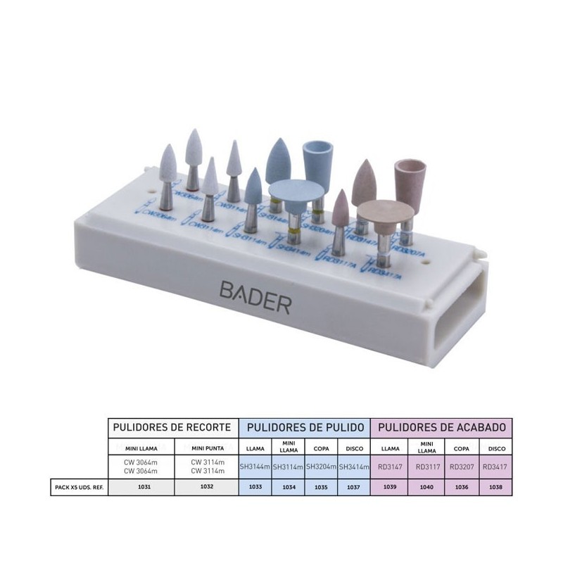 KIT POLISSEURS DE COMPOSITE STERILISABLE 12 Unites