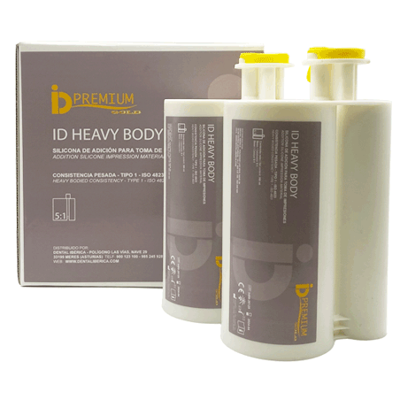 ID SILICONE HEAVY BODY 5:1 2 x 380 ml + 10 TIPS