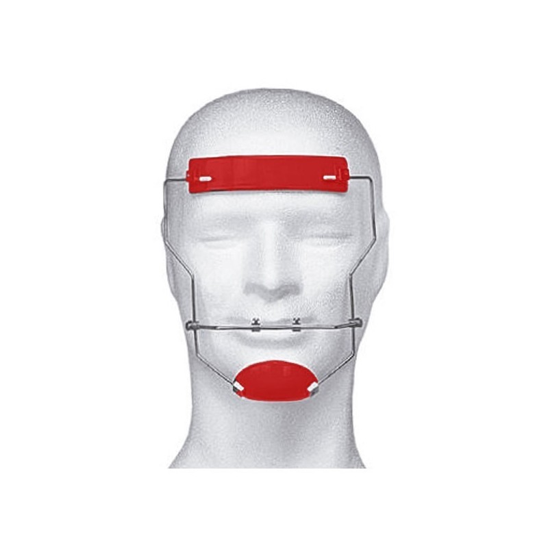 MASQUE FACIAL PETIT ROUGE AVEC REGULACIÓN HORIZONTAL