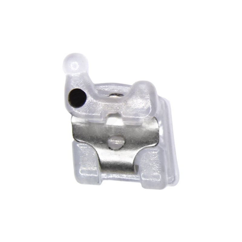 BRACKETS ESTHETIQUE CERAMIQUE AUTOLIGATURE AQUA MBT 0.22 INFERIEURE - 1 UD