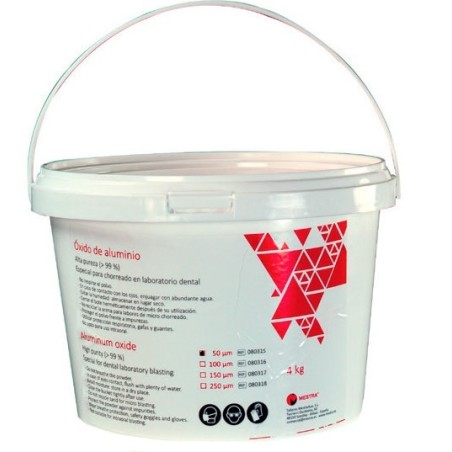 OXYDE DE ALUMINIUM 100 MICRAS 4 Kg.