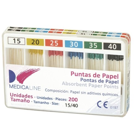 POINTES DE PAPIER COULEUR 200 unites