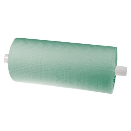 BAVOIR ROULEAUX PAPIER/PLASTIQUE VERT 80 unites