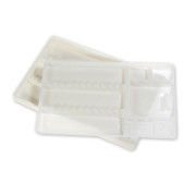 PLATEAUX PLASTIQUE COMPARTIMENTOS 28 x 18 cm 400 Unites