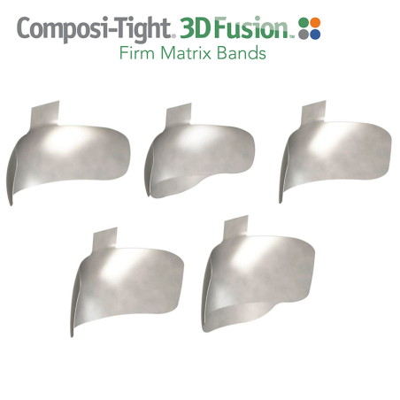 COMPOSI-THIGT 3D FUSION FIRM BANDS MATRIX BAND 50 Unites