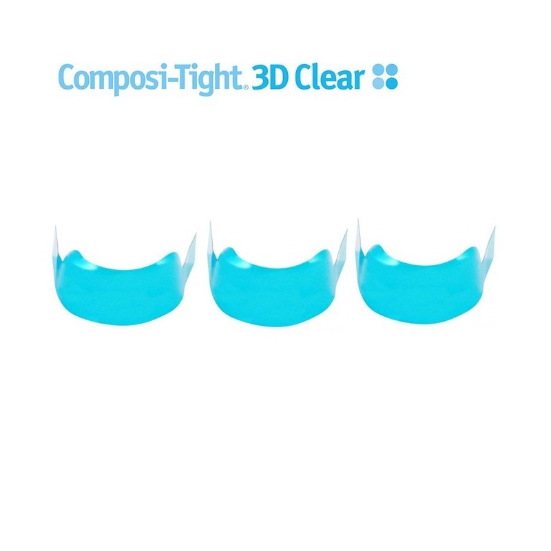 MATRICES SECTIONNEL COMPOSI-TIGHT 3D CLEAR 50 Unites