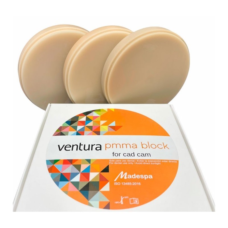 DISQUES VENTURA PMMA MULTICOUCHE 20 mm Ø 98 mm