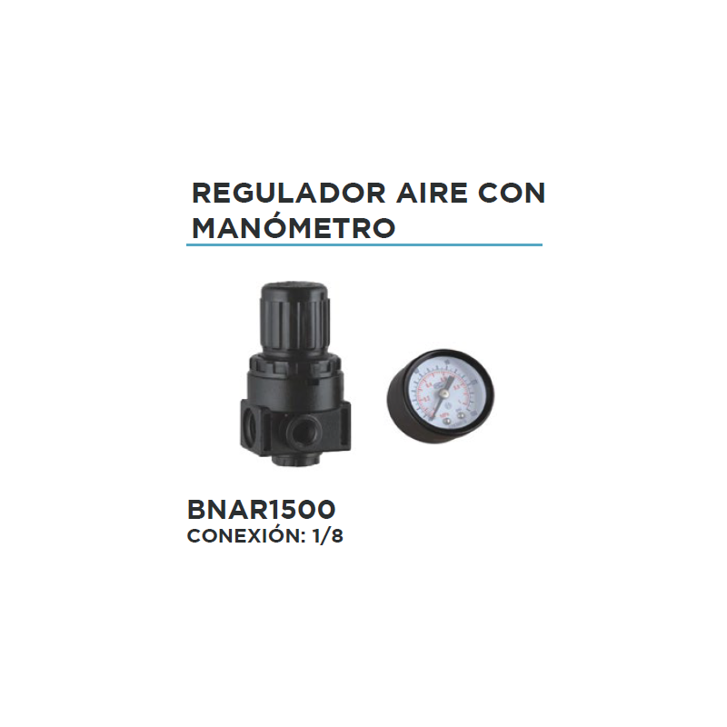 REGULATEUR DE AIR AVEC MANOMETRO