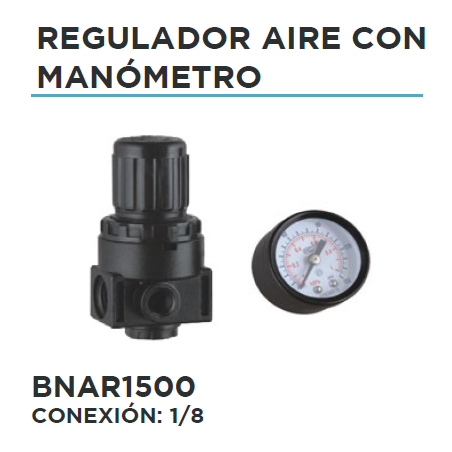 REGULATEUR DE AIR AVEC MANOMETRO