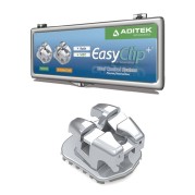 BRACKET AUTOLIGATURE EASYCLIP+ INTERACTIF DAMON .022"SUPER TORQUE HK 3,4,5 CAS COMPLET