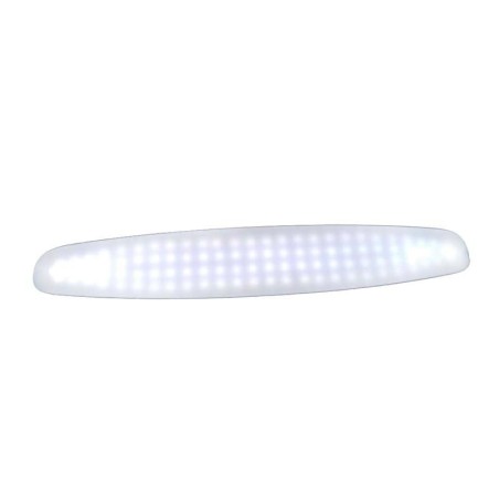 LAMPE 117 LEDS 24W LUMIERE REGULABLE 6000K AVEC PINCE FIJACION