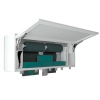 VITRINE RANGEMENT SLIM SDM100 (100x38x22cm)