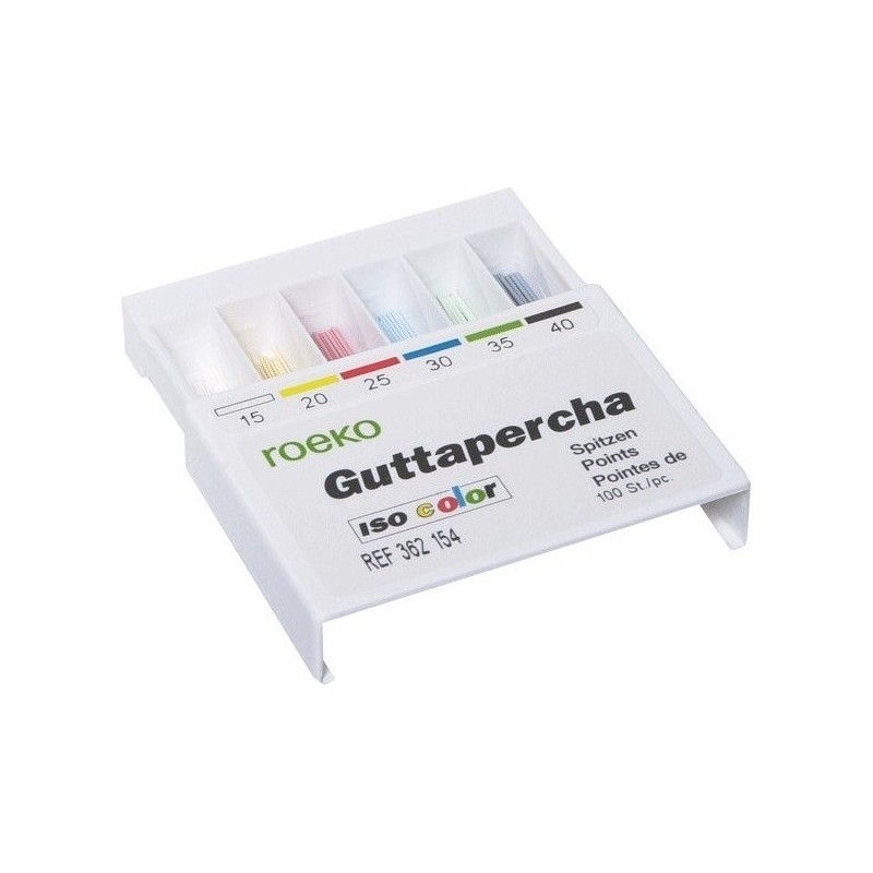 GUTTAPERCHA TOP COULEUR 100 unites