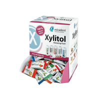 MIRADENT XYLITOL CHICLES ASSORTIMENT 200 unites.