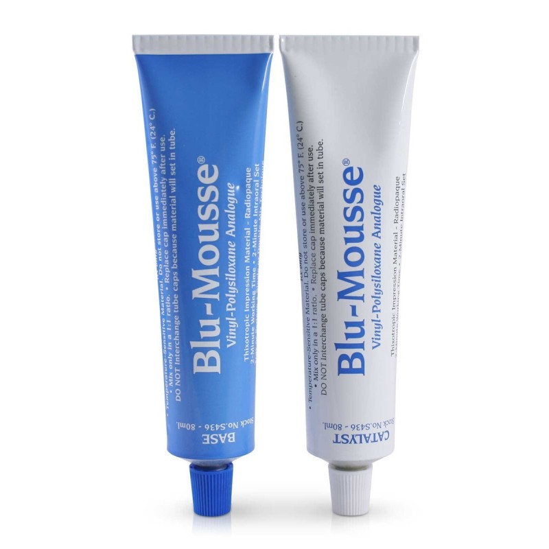 BLU MOUSSE CLASSIC TUBE 2 x 80 ml