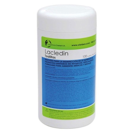 LACLEDIN FLACON LINGETTES DESINFECTANTS 100 Unites