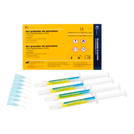 ACIDE HIDROFLUORHÍDRICO 9,6% 4 x 1,2 ml