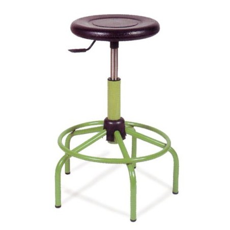 TABOURET M/TBG 52/65 cm AVEC ARO CENTRAL