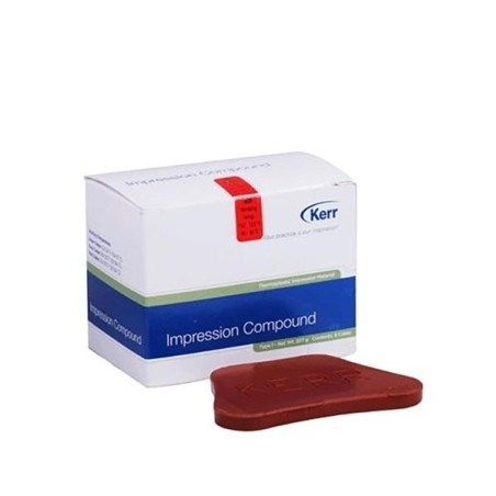 IMPRESSION COMPOUND ROUGE PLAQUE 8 Unites