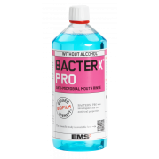 BACTERX PRO SANS ALCOHOL BAIN DE BOUCHE ANTIMICROBIANO 4 x 1litro