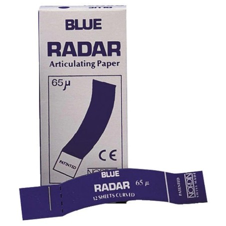 PAPIER RADAR COURBE BLUE/BLUE 65 μ