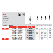 FRAISE DIAMANT G368-018 FG 5 unites