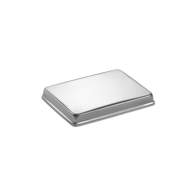 3039 COUVERCLE NON PERFORES INOX 187x144x25mm.