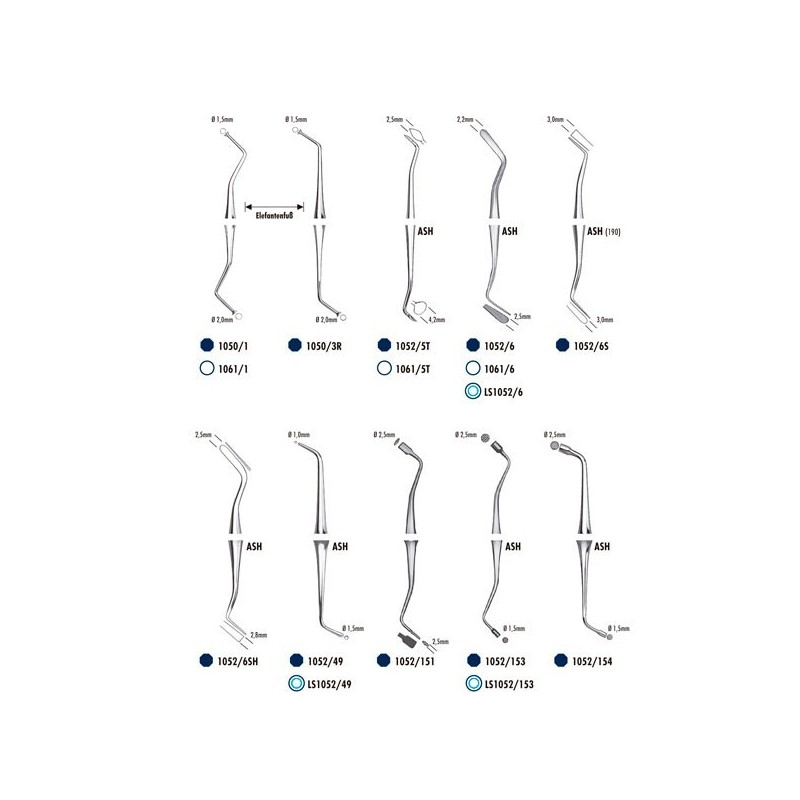 1061/6 INSTRUMENT OBTURATION SPATULE ASH