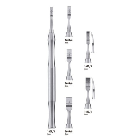 1609/8 OSTEOTOME CISEAU OS 8mm.