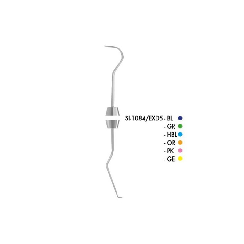 SI-1084/EXD5-BL EXPLOTERATEUR DOUBLE COLORI SILIKON  BLEU