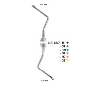 SI-1145/7-BL CURETTE OSEA LUCAS COLORI SILIKON  BLEU