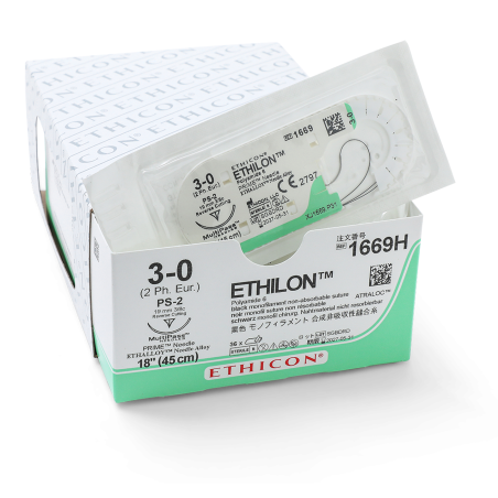 SUTURE NYLON ETHILON 24 Unites