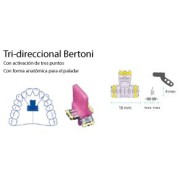 VIS EXPANSION TRIDIRECC BERTONI ACTIVACION 3 PUNTOS 16 mm 1 ud