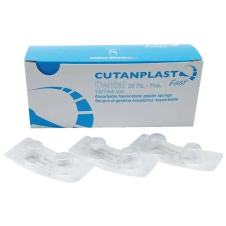 EPONGES HEMOSTATICAS CUTANPLAST FAST 24 Unites