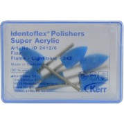 POLISSEURS SUPER ACRYLIC FLAMME MANDRIN FINE 6 Unites