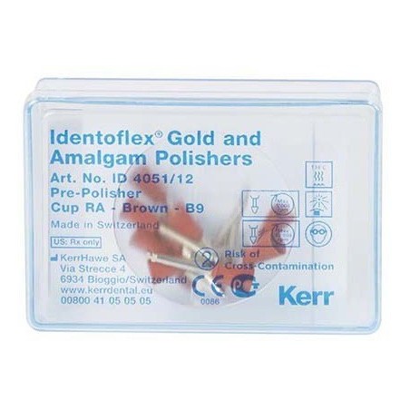 IDENTOFLEX GOLD CUPULE 12 Unites