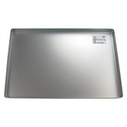 PLATEAU ALUMINIUM 28x18 GRIS