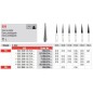 FRAISE CONE POINTE FINE G859.314 FG 5 Unites