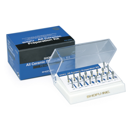 ALL CERAMIC PREPARATION SET 17 Unites