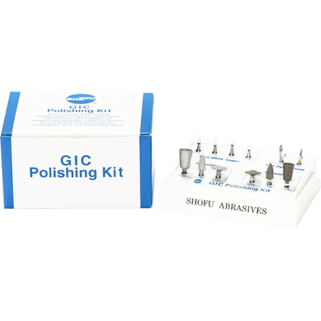 GIC POLISHING KIT SHOFU 0323 SET 12 Unites