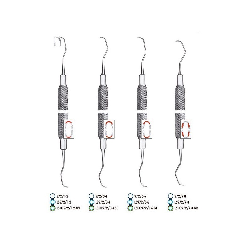 CURETTE GRACEY ANTERIEUR 972/3-4