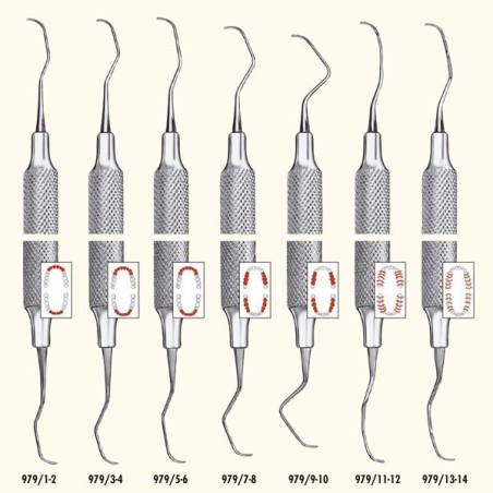 CURETTE GRACEY ERGOTOUCH 979/7-8