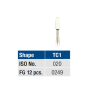 DURE WHITE TC1 FG 0249 12 Unites