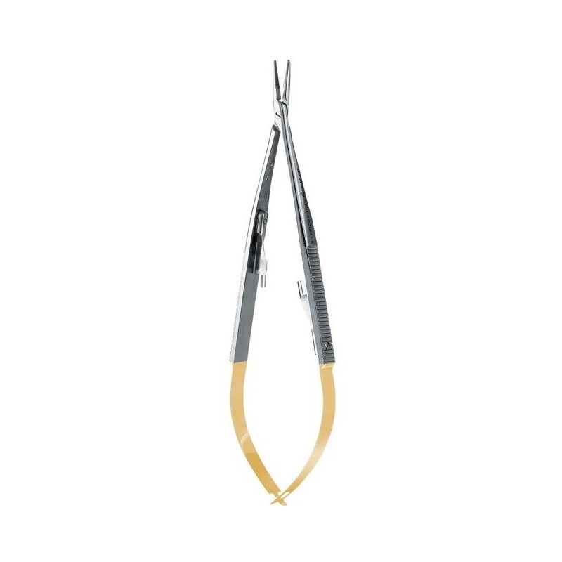 PORTE AIGUILLES CASTROVIEJO PERMASHARP MICROPORTAAIGUILLES DROIT 14 cm