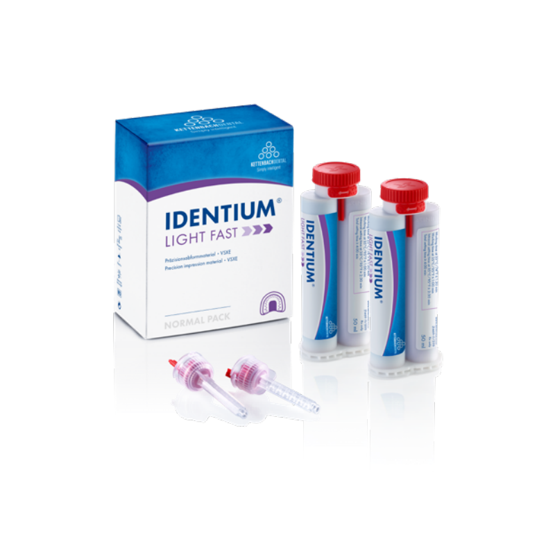 IDENTIUM LIGHT FAST 2 x 50 ml + 8 puntas