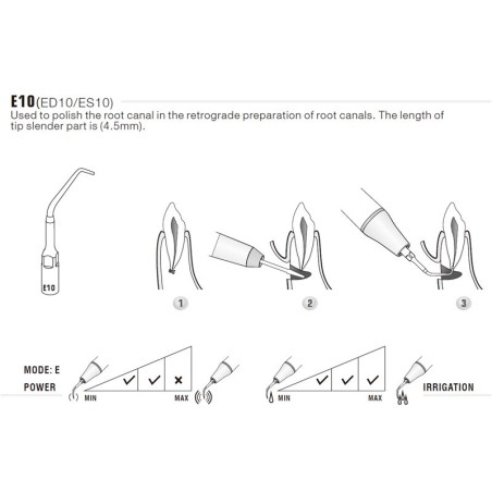 INSERT ENDO E10 POUR EMS