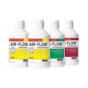 AIR FLOW TUTTI-FRUTTI 4 x 300 g. (Menta, Cereza, 2 Limón) BICARBONATE EMS