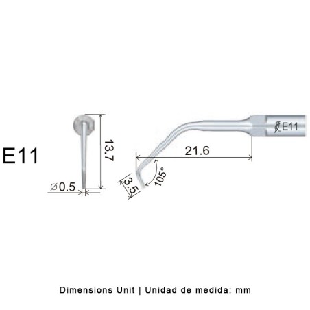 INSERT ENDO E11 POUR EMS