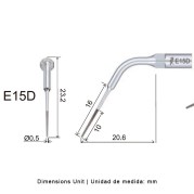 INSERT ENDO DIAMANT E15D POUR EMS