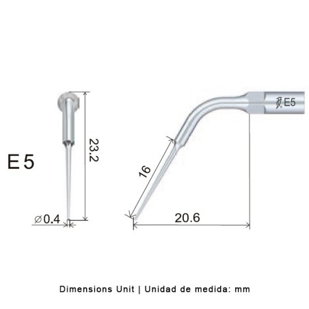 INSERT ENDO E5 POUR EMS